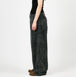 BLUSHED INDIGO DENIM PAINTER PT