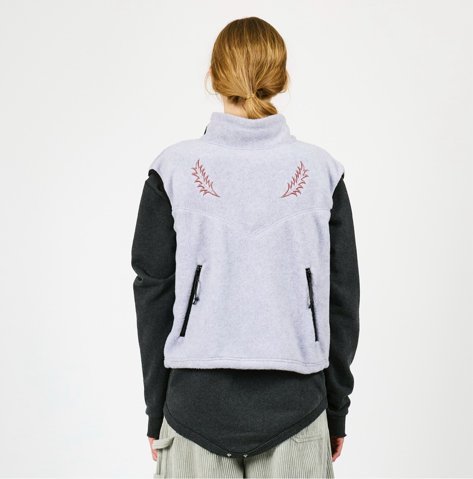 FLEECE ZIP VEST