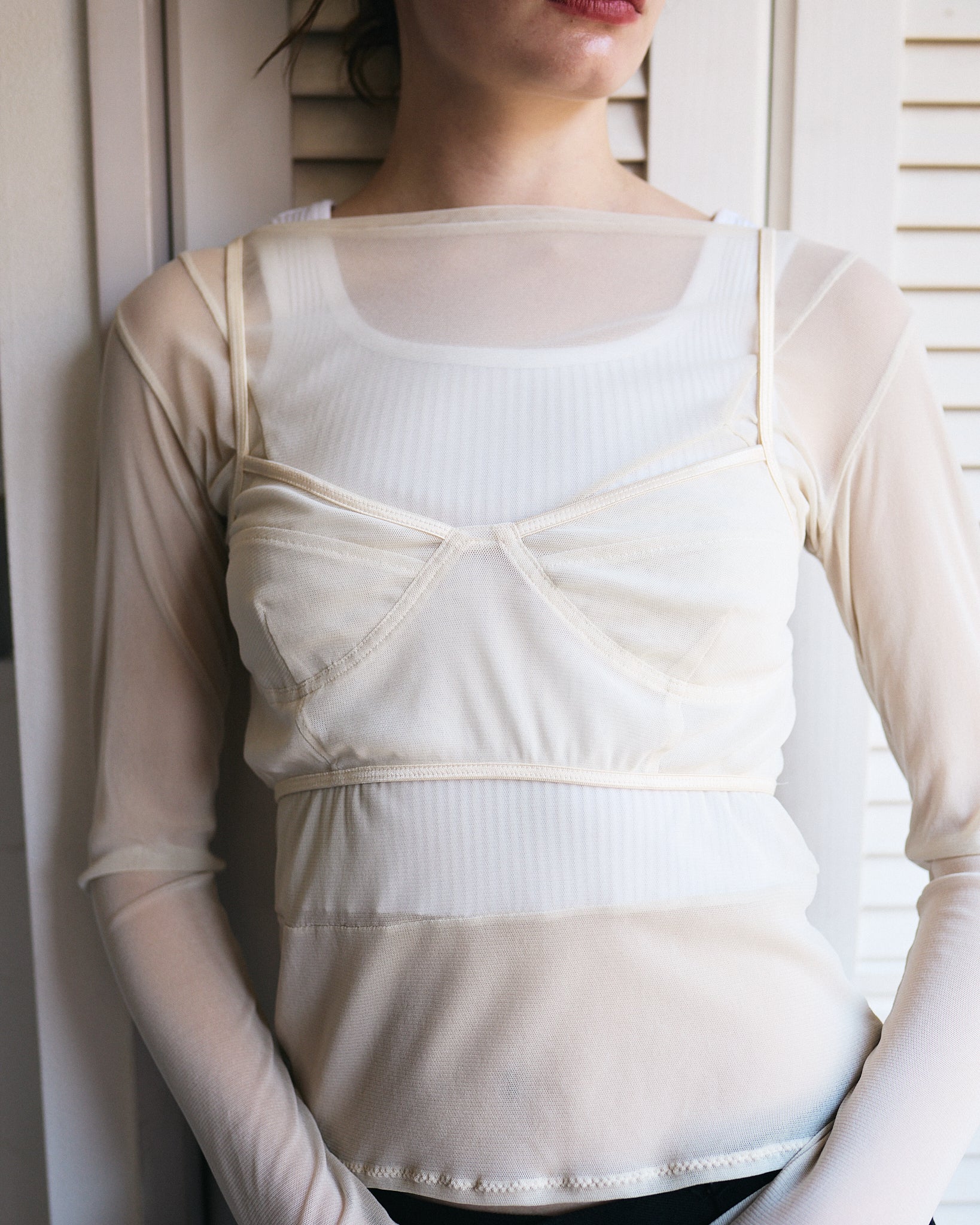 POWER NET TULLE BRA – TanC TOKYO