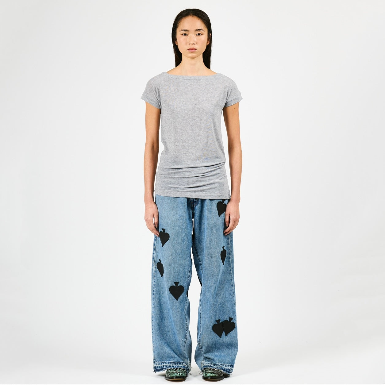 FEEL GOOD LITTLE SLEEVE  TEE