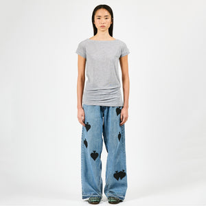 FEEL GOOD LITTLE SLEEVE  TEE