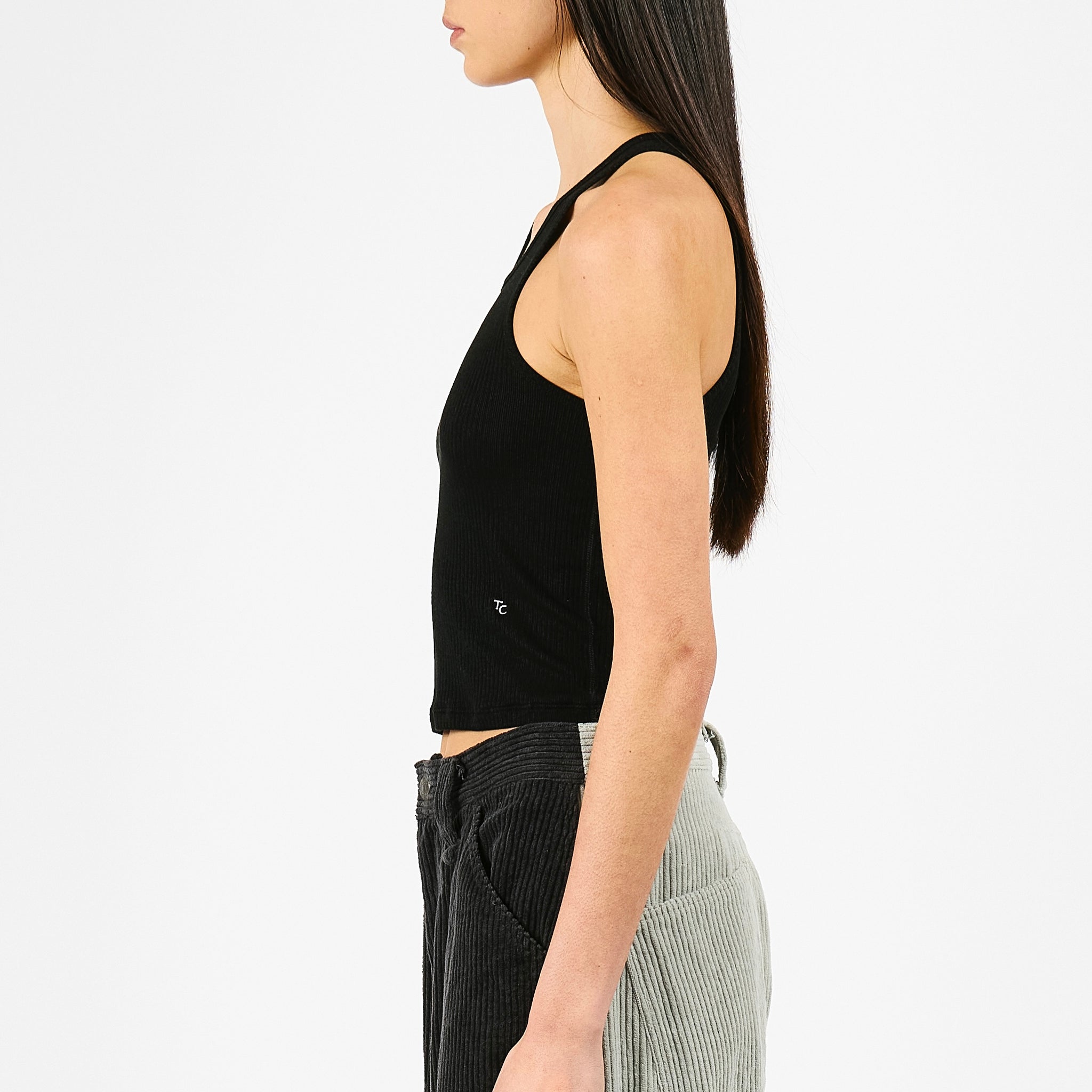 FEEL GOOD RIB SHORT SKINTOP