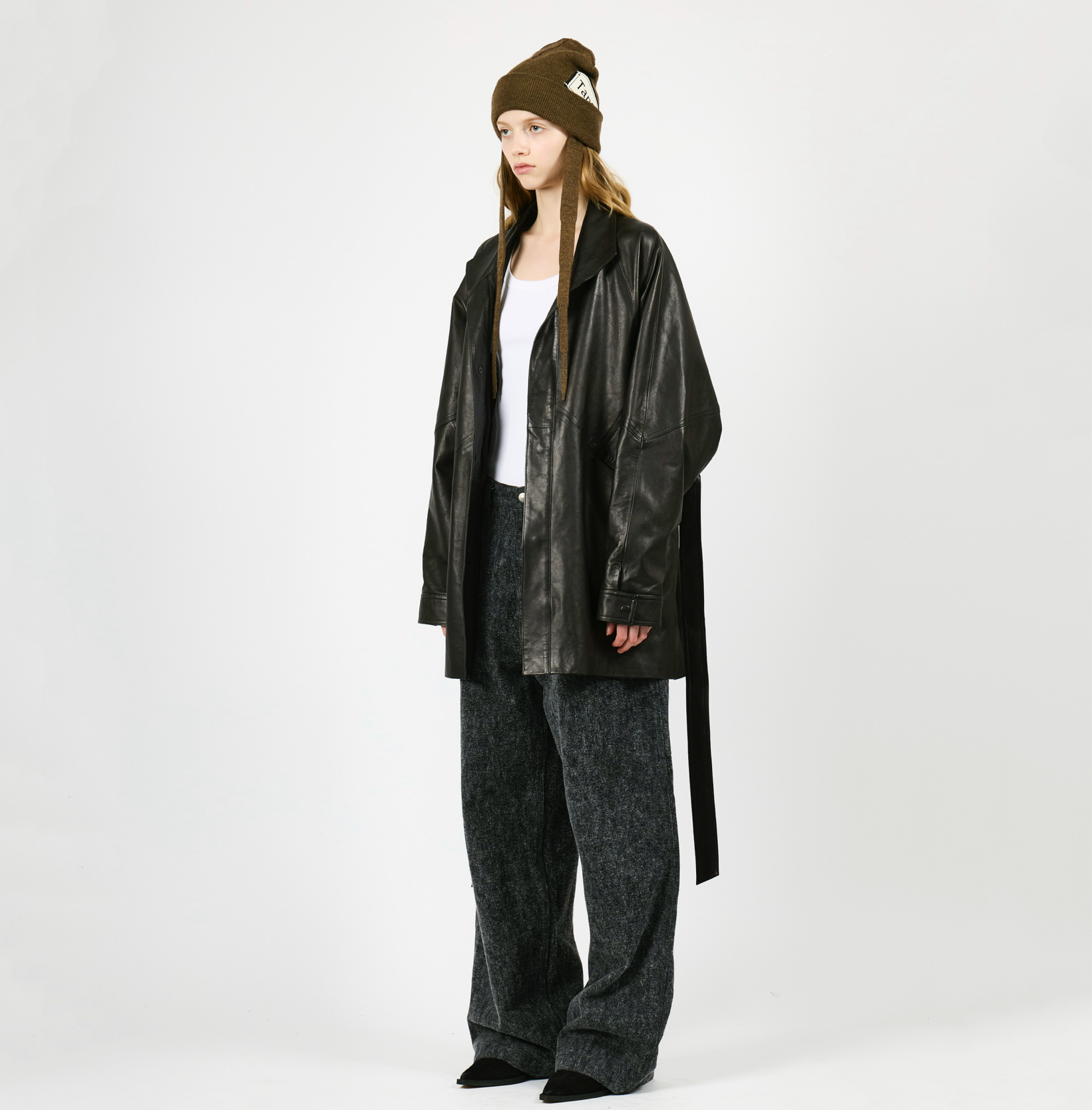 BLUSHED INDIGO DENIM PAINTER PT