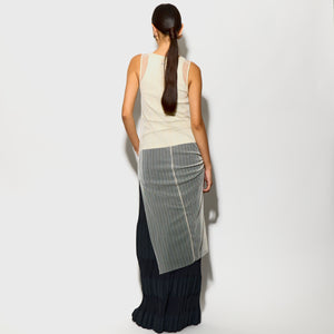 SPERKLING TULLE STRIPE  DRESS