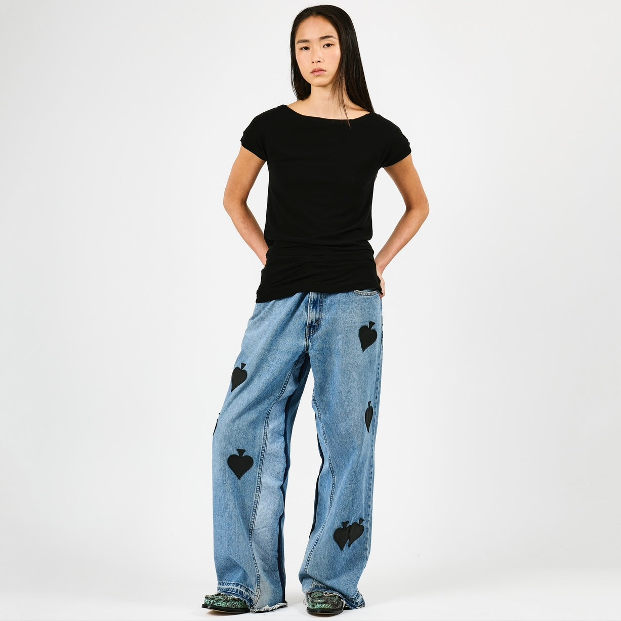 FEEL GOOD LITTLE SLEEVE  TEE