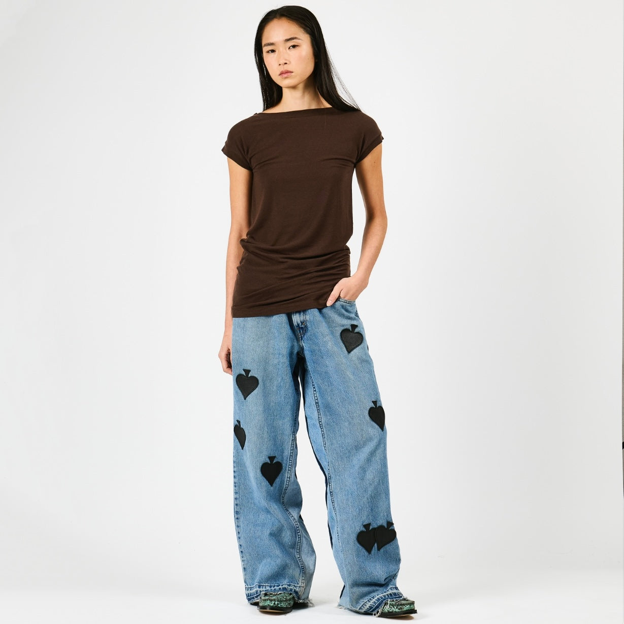 FEEL GOOD LITTLE SLEEVE  TEE