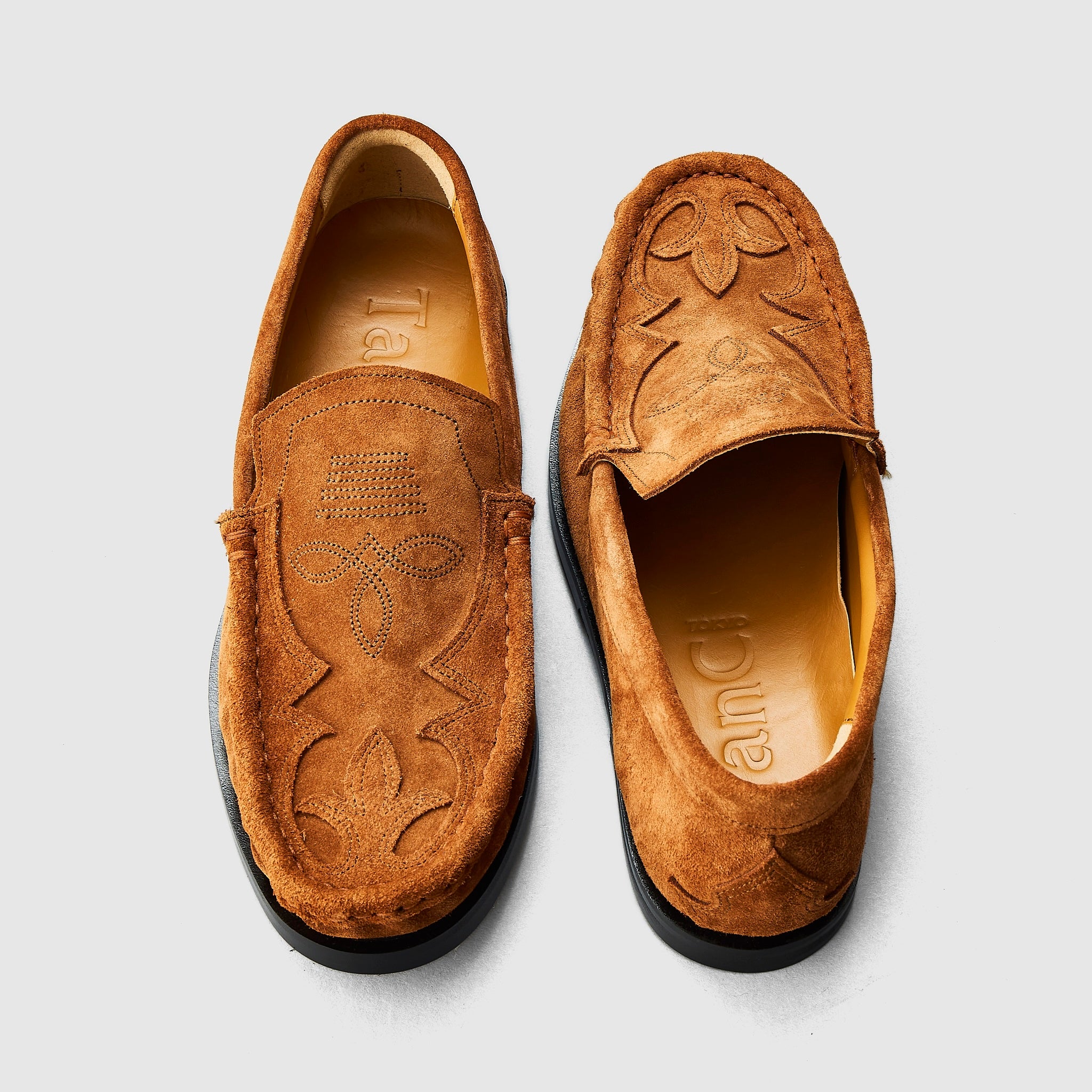 COWBOY SUEDE LOAFER – TanC TOKYO COWBOY SUEDE LOAFER – TanC TOKYO