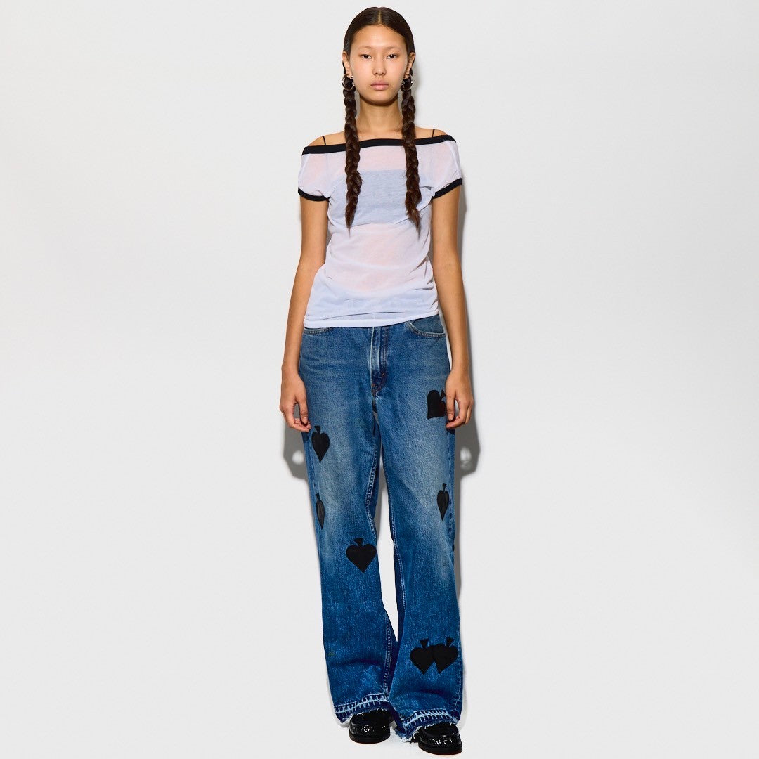 LITTLE SLEEVE SHEER TEE – TanC TOKYO