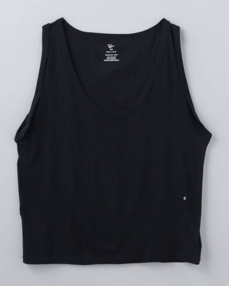 ＜Robert.P.Miller×Tanc TOKYO × 6(ROKU)＞SOLID SHEER TANK TOP/タンクトップ