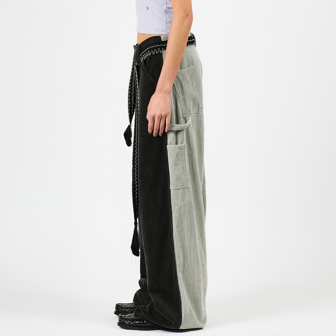 TUKI 0086 PATCHED WORK PANTS EBONY TUKI ⁄ Patched Work Pants
