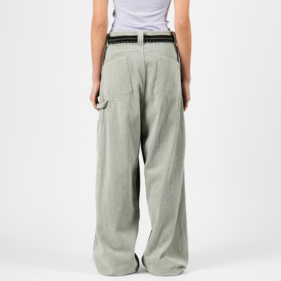 PANEL CORDUROY WORK PANTS
