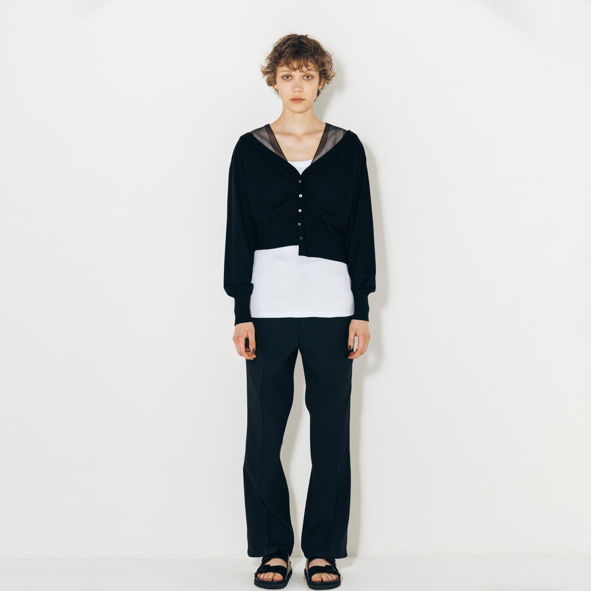 最終値下げ　Ｔ－ＬＯＵＮＧＥ　ＣＡＲＤＩＧＡＮ 40%OFF】SUVIN HALF SLEEVE CARDIGAN – Shinzone